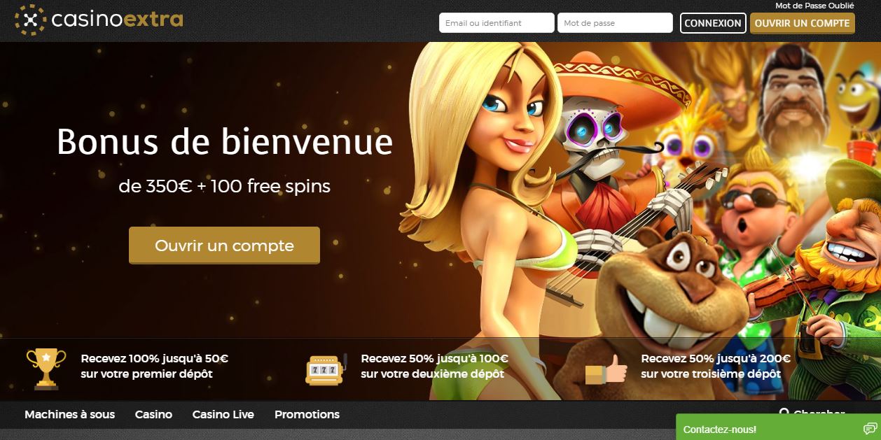 casino extra page d'accueil