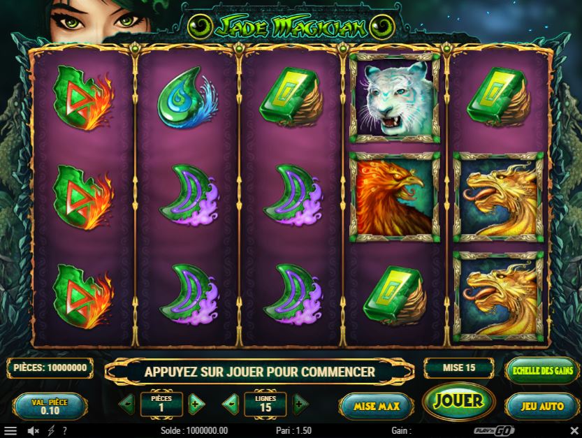 Jade Magician - capture écran