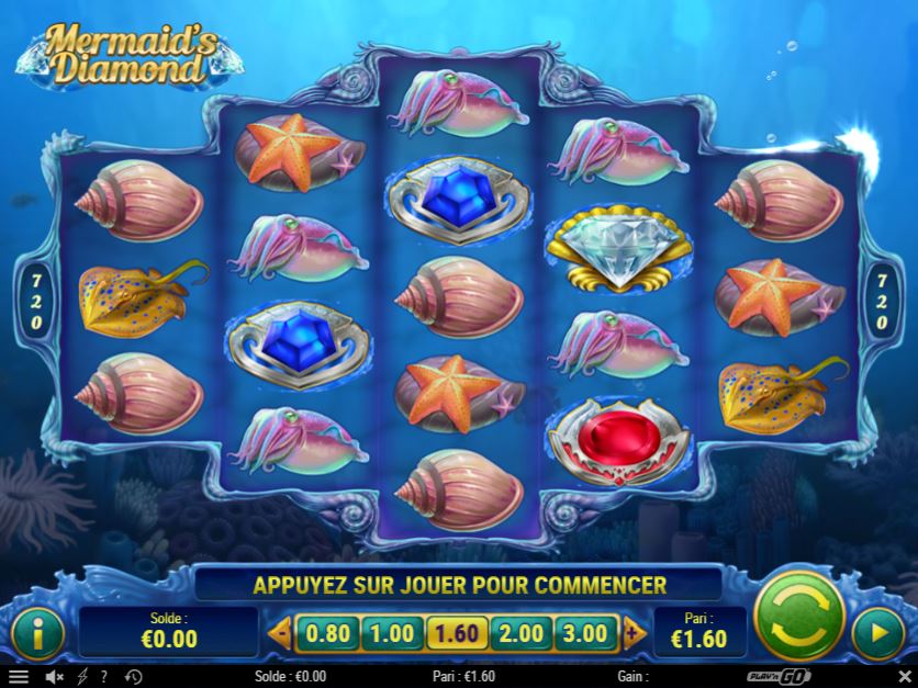 Mermaid's Diamond - capture écran