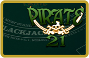 Pirate 21 Blackjack BetSoft - jeu gratuit