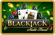 Blackjack Multihand iSoftBet - jeu gratuit