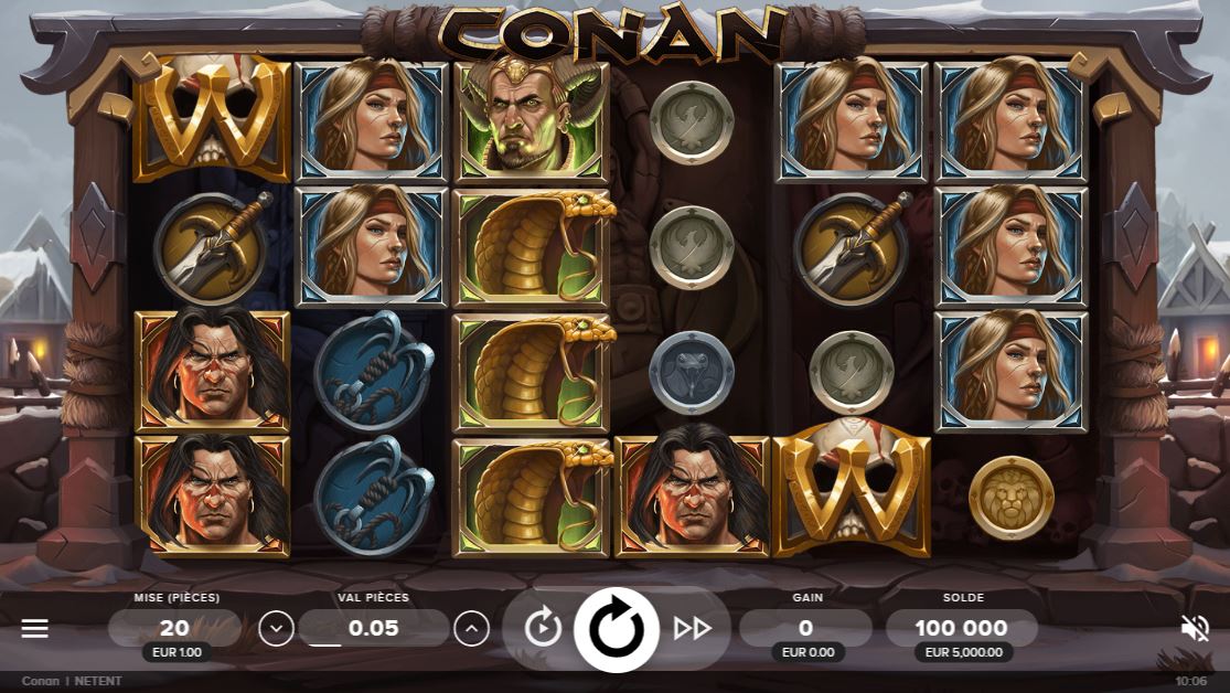 Conan - capture écran