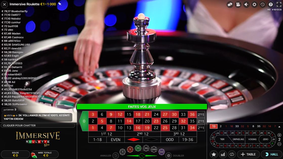 London Roulette Live - Evolution Gaming