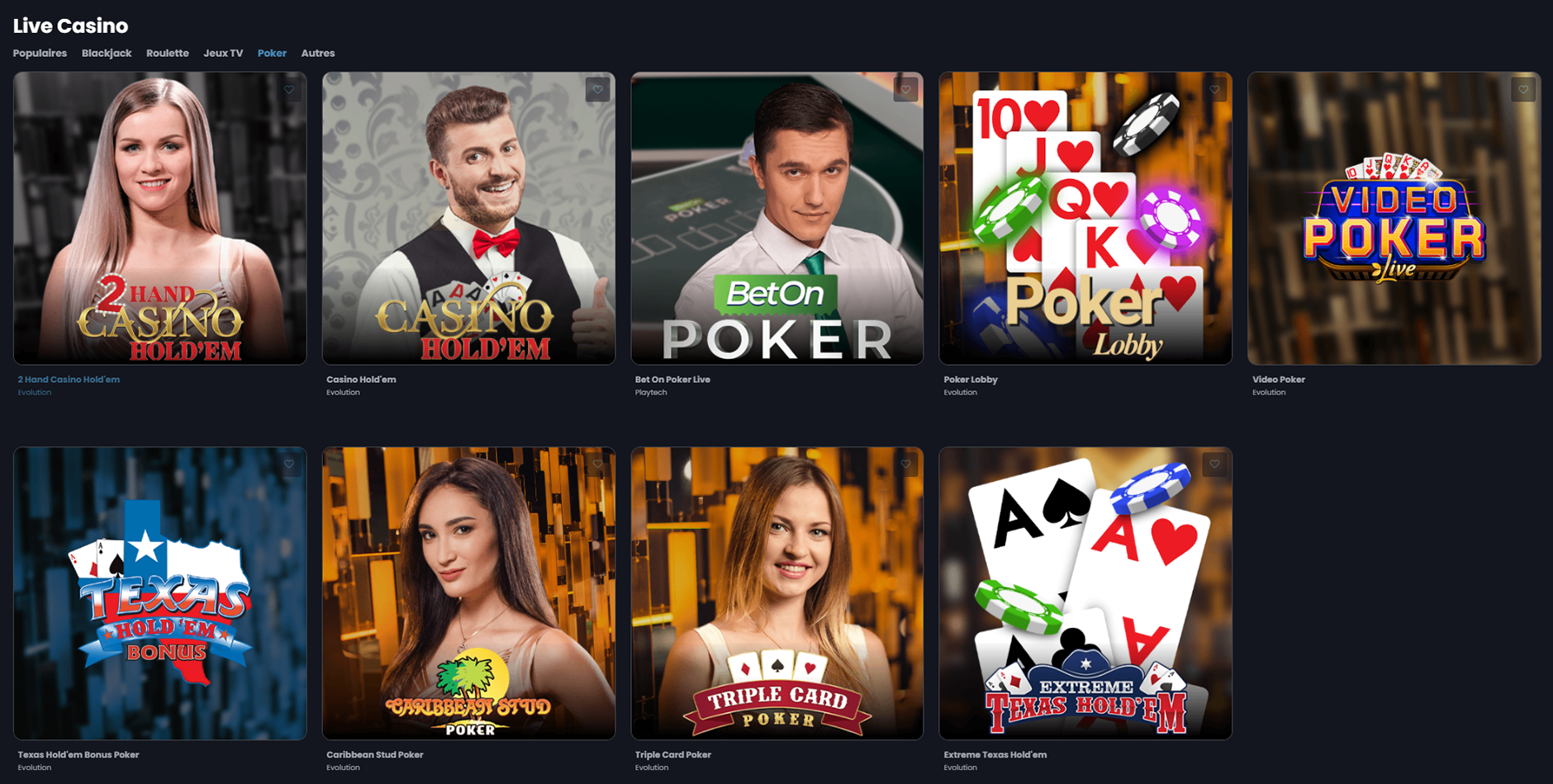 LIVECASINO-POKER