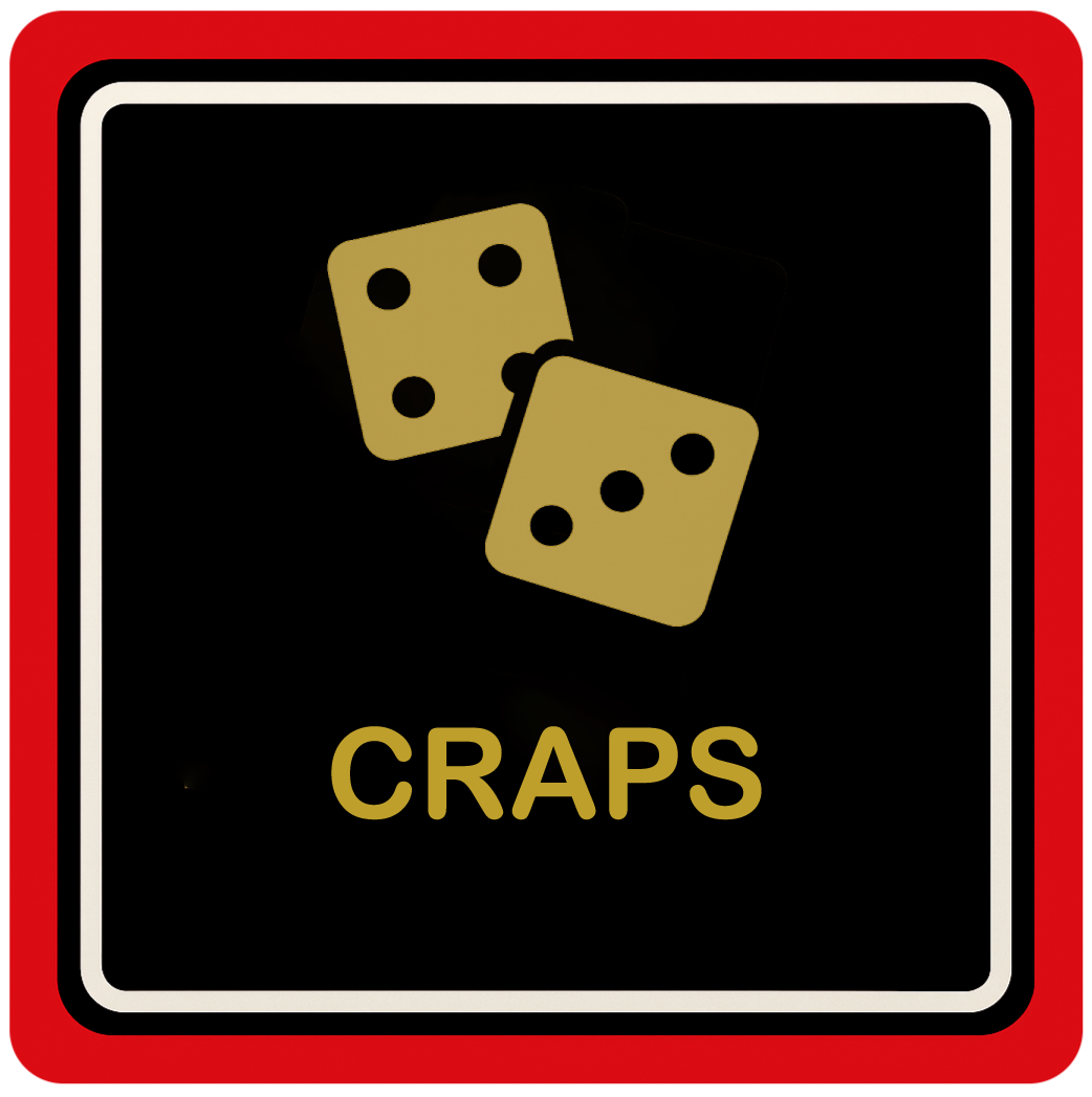 Bouton Craps