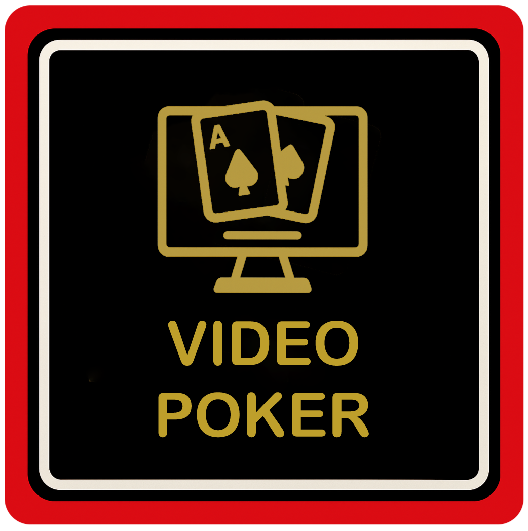 Bouton Vidéo Poker