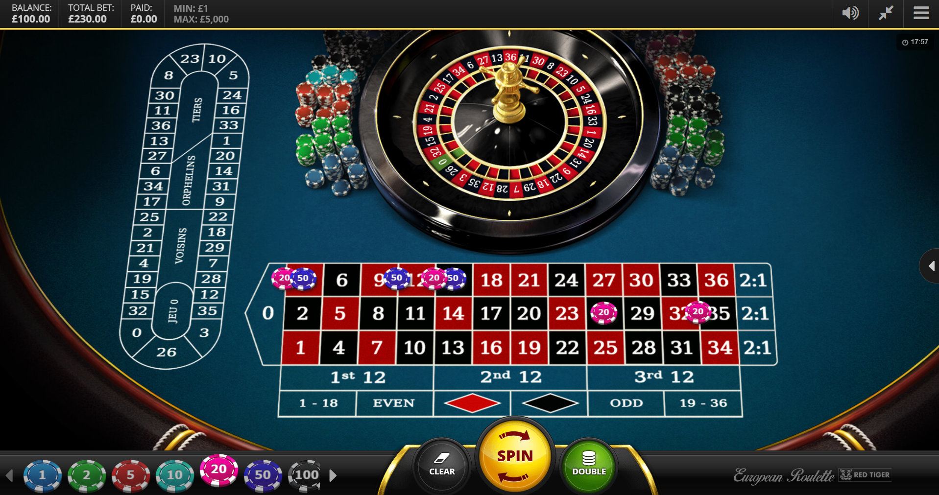 Image-european-roulette-Red-Tiger Présentation European Roulette de Red Tiger